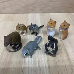 チョコエッグ　チョコQ ねずみ　ハムスター　フィギュア　海洋堂