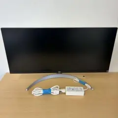 ② 2023年製 LG 34WQ650-W ウルトラワイドモニター ディスプレイ