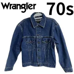 【70s】Wrangler デニムジャケット Mサイズ
