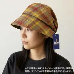 Jasmi ジャスミ　絹100% 帽子　ハット　カーキ　56cm 2025年最新】jasmi silk 帽子の人気アイテム - メルカリ
