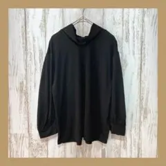 未使用★NAUW CLOSET◆ 千趣会（L)　カットソーブラウス　バックタイ