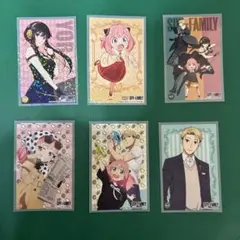 スパイファミリー ステッカー 6枚セット