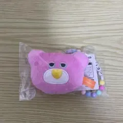 mojojojo ビーズチェーン付きフェイスマスコット　クマ