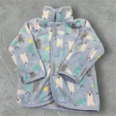 300円スタート水色 動物柄 パジャマ 100サイズ