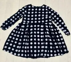 Jacadi 水玉模様 ワンピース 6A (116cm)のサムネイル