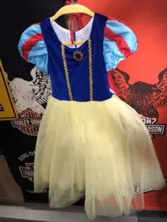 120cm ドレス ワンピース 女の子 コスプレ白雪姫風