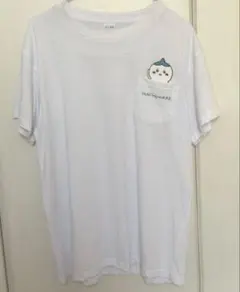 ちいかわ ハチワレ ポケット Tシャツ 白 Lサイズ しまむら 半袖レアアベイル