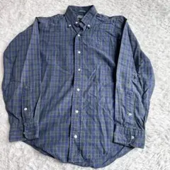 ポロ　ラルフローレン　チェック柄　長袖シャツ　14