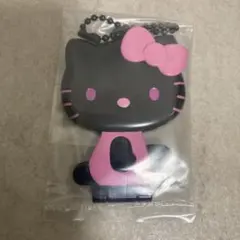 ハローキティ ミラーコレクション　黒　黒ピンク　キティ