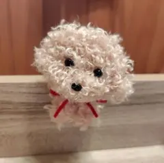 トイプードル　アプリコット　ベージュ　犬のぬいぐるみ　モールドール