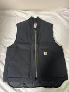 Carhartt ダックベストSブラックメキシコ製 - メルカリ