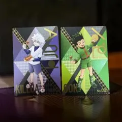HUNTER×HUNTER 築地銀だこ コラボカード ゴン キルア