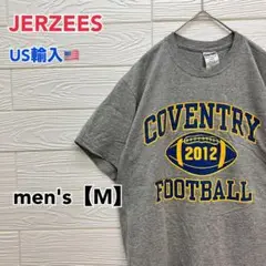 ●T474【US輸入】ジャージーズ Tシャツ グレー系 men's【M】