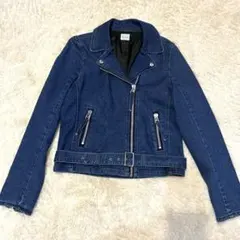 Lee デニム　シングルライダース　ジャケット　LL5958 Sサイズ　ブルー