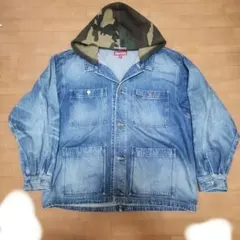 Supreme Worn Hooded Chore Coat XLのサムネイル