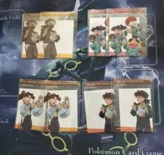 ファミマ×忍たま乱太郎 オリジナルクリアカード　全4種　✖️2