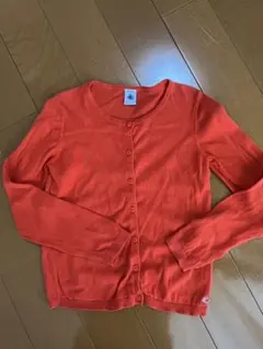 プチバトー コットンカーディガン