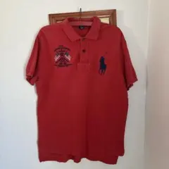 Polo Ralph Lauren ビッグポニー ロゴ刺繍 ポロシャツ　y2k