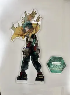 僕のヒーローアカデミア ヒロアカ 原画展 緑谷出久 アクリルMEGAフィギュア