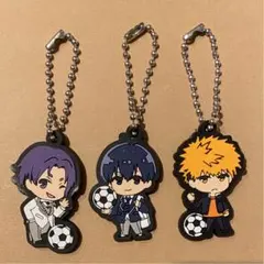 ブルーロック ラバーキーホルダー ダイソー 御影 玲王 潔 世一 國神 錬介