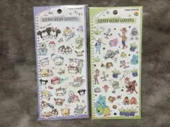 トイストーリー　ツムツム　フラッフィースケッチステッカーズ