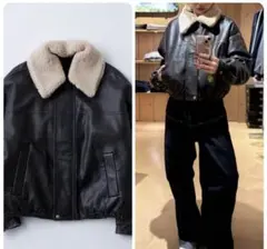 Lic様専用☆ブルゾンwho's whogallery レザーブルゾン