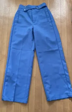 united tokyo サイドラインストレートパンツ