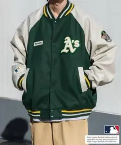 ニラタマ Perushu × MLB Athleticsコラボスタジャン ニラタマ Perushu × MLB Athleticsコラボスタジャン Perushu