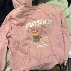 KIRBY BURGER ピンクスウェット