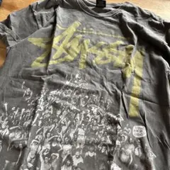Stussy グレー Tシャツ Lサイズ
