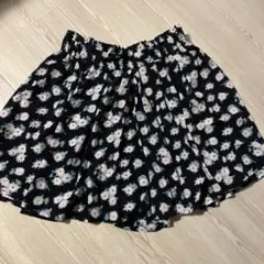 earthmusic&ecology キュロットスカート 花柄のサムネイル