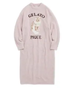ジェラートピケ　オンライン限定♡CAT&DOG パウダーニット