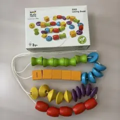 PLAN TOYS Lacing Bead