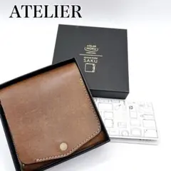 BEERLY ハッチバック ベルギーヌメ 三つ折り財布 - メルカリ