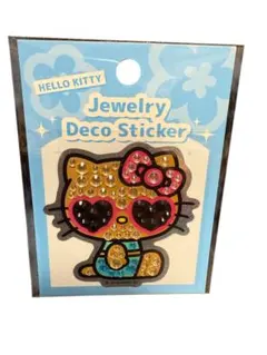 新品未使用　日焼けキティ　ジュエリーデコステッカー ハローキティ