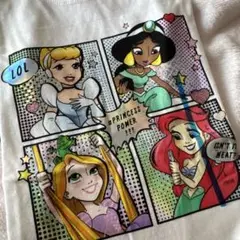 Disney プリンセス Tシャツ L (10-12)