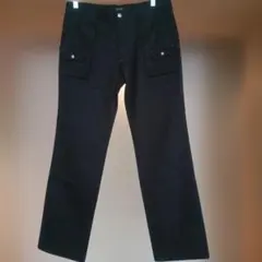 BURBERRY BLACK LABEL　カーゴパンツ　ブラックのサムネイル