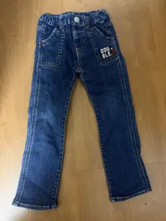 DOUBLE.B ダークブルー ジーンズ 110cm