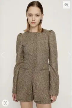 【SLY】PUFF SLEEVE FRONT BUTTON 2P