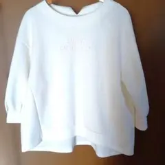 ENJOY! GABARDINE KT ホワイト 長袖カットソー