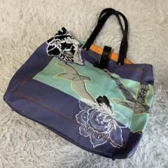 ETROリバーシブル トートバッグ ボタニカル柄　ペイズリー柄　大容量のサムネイル