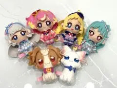 わんだふるぷりきゅあ! ふわふわおでかけマスコット 全6種コンプリートセット