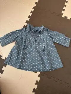 babyGap ハート柄デニムワンピース