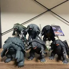 ムービーモンスターシリーズ　ガメラ　6個セット