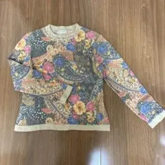 PAOLA DAVOLI 花柄セーター