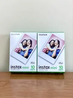 FUJIFILM instax mini インスタントフィルム 10枚×2
