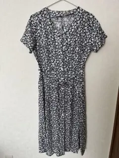 サヤーヌ 昭和レトロ ワンピース ヴィンテージ 花柄 総柄