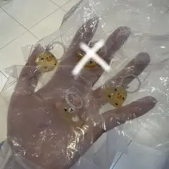 リラックマ　クリアマスコットチャーム