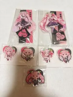 プロセカ 桜ミク アクリルスタンド、アクリルバッジ