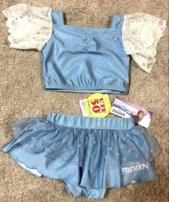 ディズニー　アナ雪　アナと雪の女王　エルサ　水着　セパレート　なりきり　ビキニ